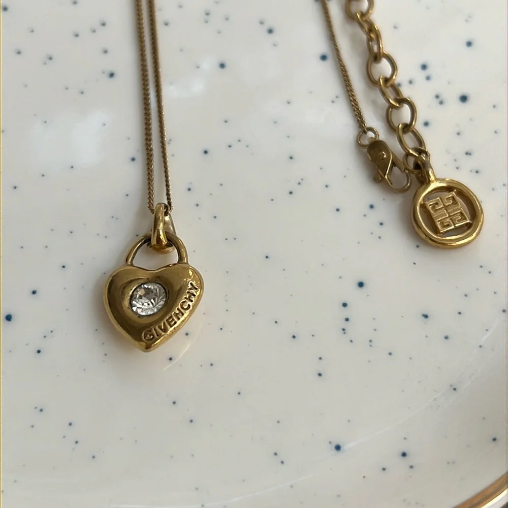 Givenchy Heart Locket Dual Sided Necklace - Picture 2 of 7